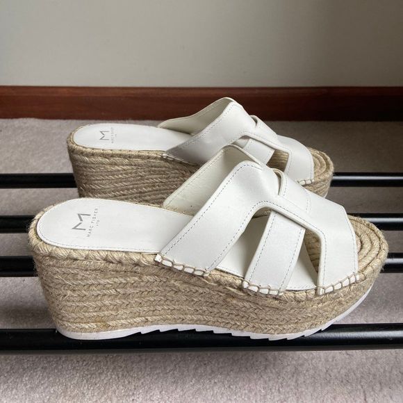 MARC FISHER Women Robbyn Espadrille Sandals - NEW - Picture 6 of 8